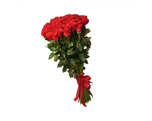Букет из 35 красных роз  (70-80 см)