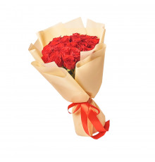 Букет из 21 красной розы (70-80 см)